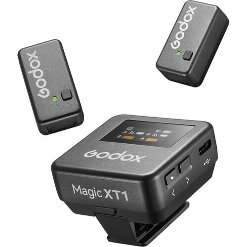Godox Magic XT1-C 2-Person Wireless Microphone System USB-C Adapter (2.4 GHz) - 1